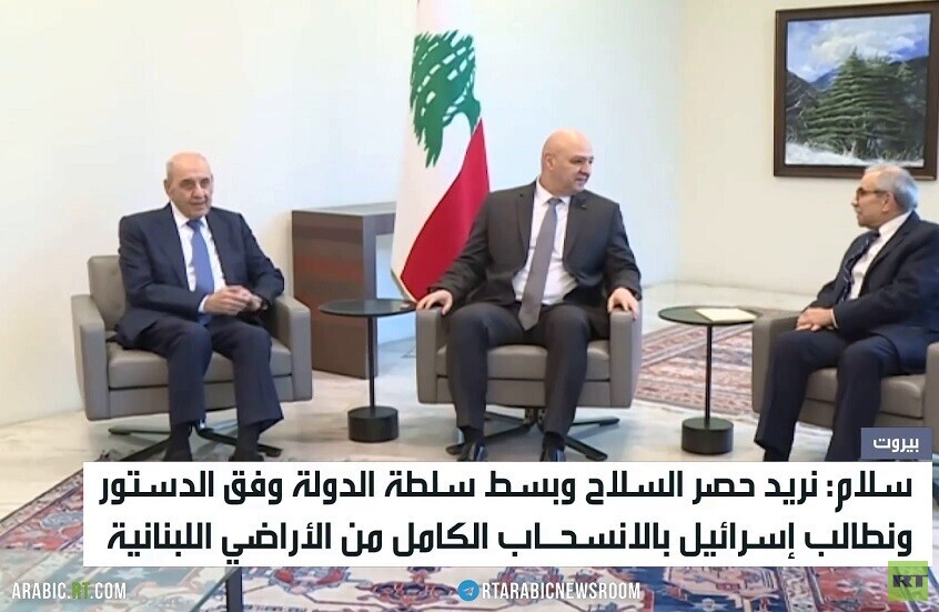 سلام: نريد بسط سلطة الدولة وحصر السلاح