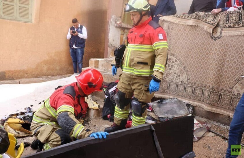 خبراء أوروبيون: لا تفسير علميا لحرائق الأصابعة في ليبيا (صور)