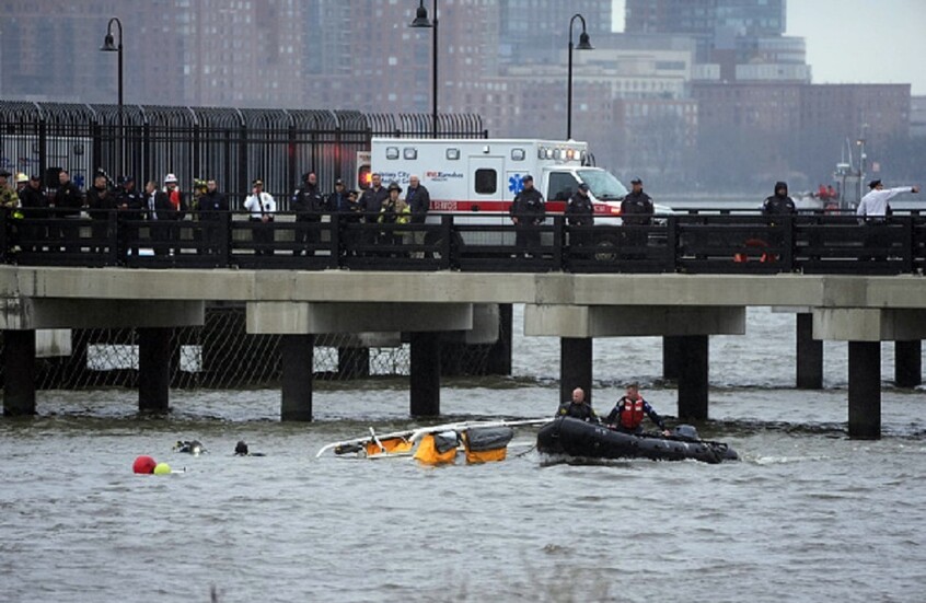 خبير يكشف السبب الرئيسي لتحطم مروحية نهر هدسون في نيويورك