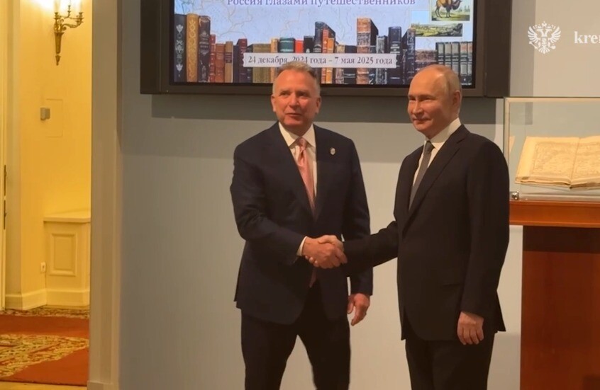 الرئيس الروسي يلتقي مبعوث ترامب في سان بطرسبورغ (فيديو)