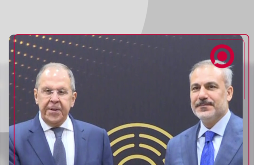 لافروف يقابل وزير الخارجية التركي في أنطاليا