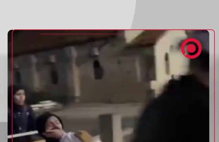 لقطات لإجلاء مرضى إلى الشوارع بعد تحذير بقصف المستشفى المعمداني