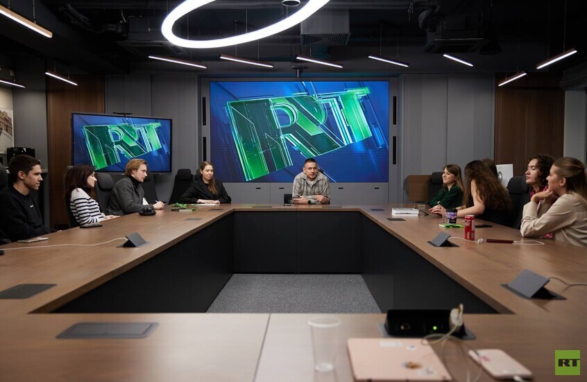 RT Arabic تنظم دورة تدريبية لطلاب الجامعات الروسية ضمن برنامج "فرصتك للنجاح"