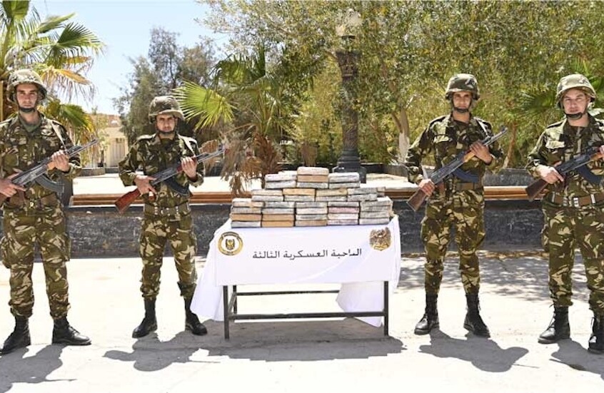 الجزائر.. ضبط 66 كيلوغراما من