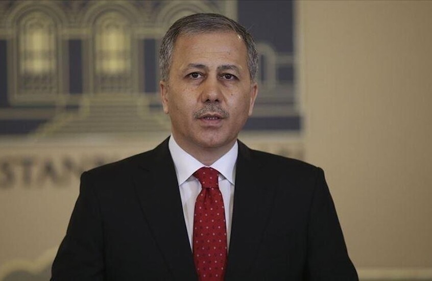 وزير الداخلية التركي ينفي ادعاء وجود خطة لتوطين فلسطينيين من غزة في شمال سوريا