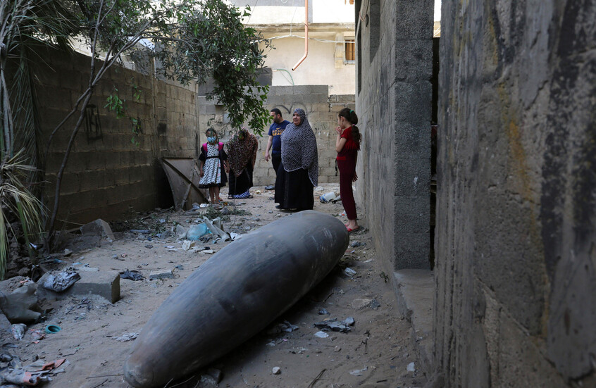 الأمم المتحدة: قنبلة من بين 10 أطلقت على قطاع غزة لم تنفجر