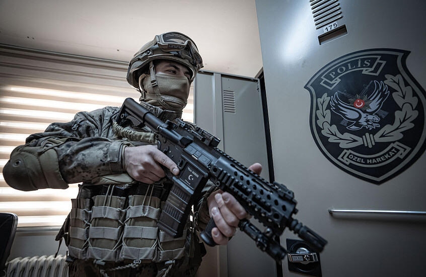 إطلاق أكبر عملية لمكافحة المخدرات في تركيا (فيديو)