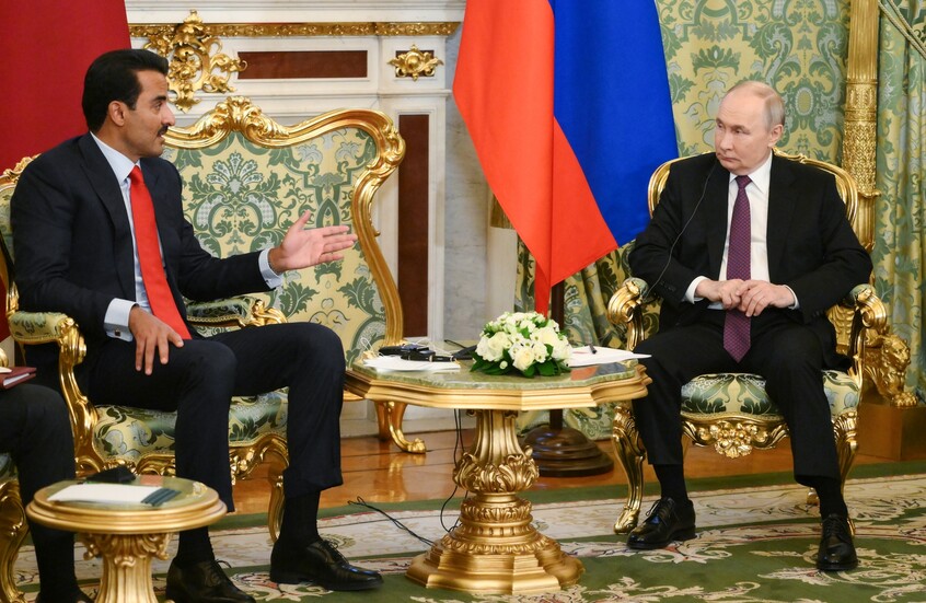 بوتين: لدى روسيا وقطر ما يكفي من المشاريع المشتركة المهمة