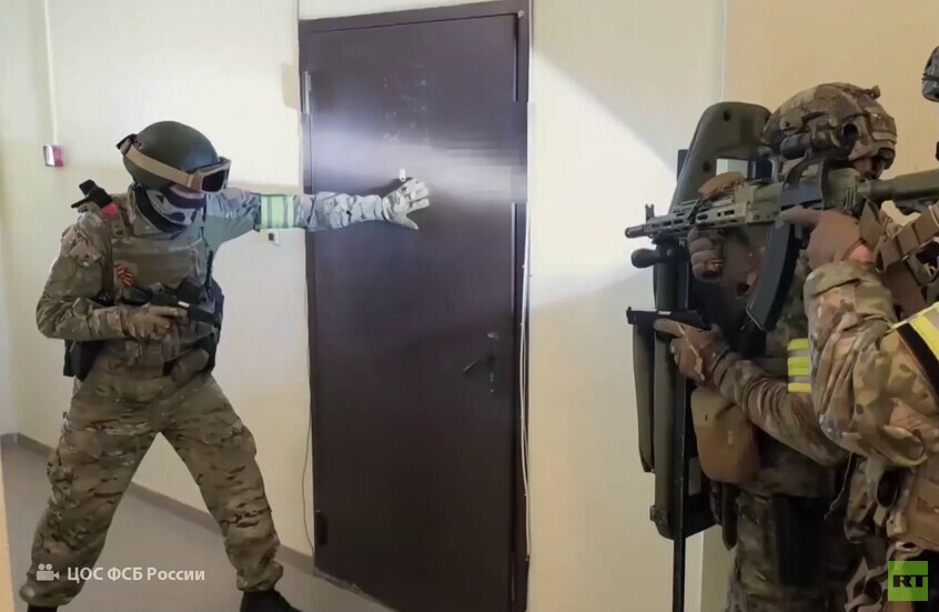 الأمن الفيدرالي يحبط عملية إرهابية جنوب روسيا