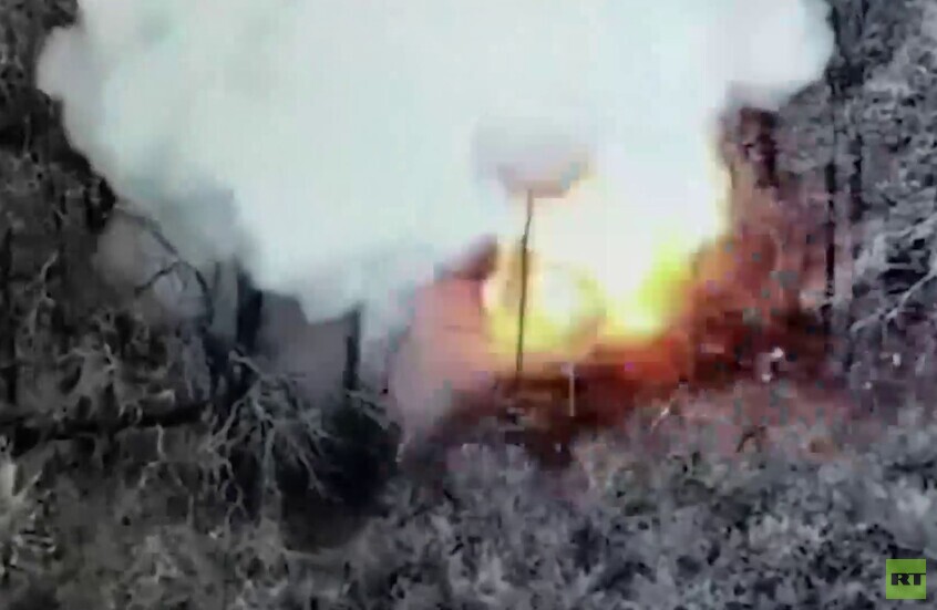 تدمير نقطة عسكرية أوكرانية في مقاطعة سومي