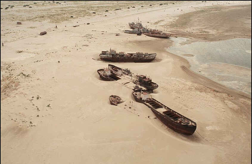 "تشرنوبيل الصامتة".. كارثة جيولوجية نادرة في بحر آرال!