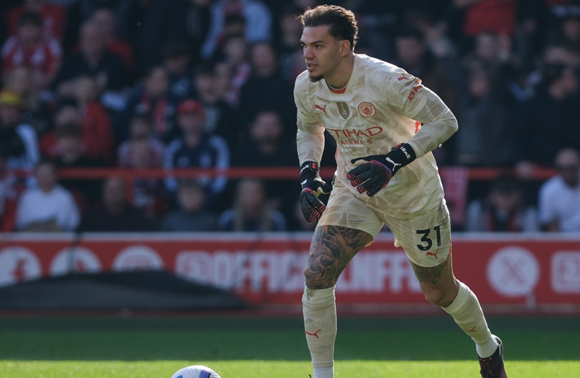 مانشستر سيتي يفقد جهود إيدرسون أمام إيفرتون