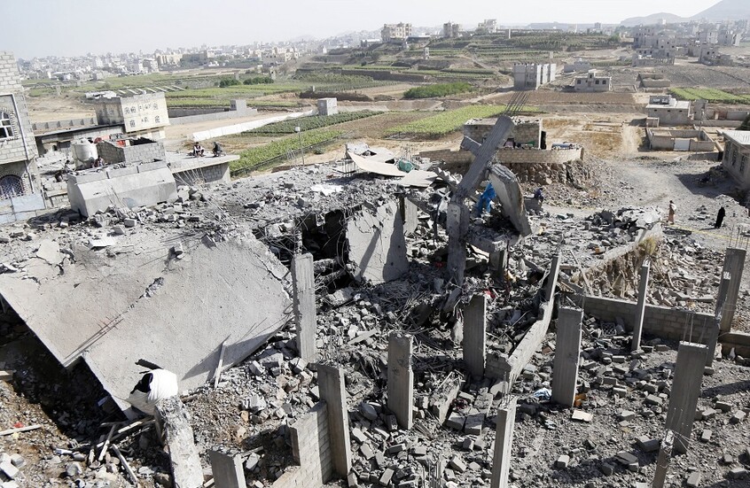 الجيش الأمريكي يشن سلسلة من الغارات على مواقع مختلفة في اليمن