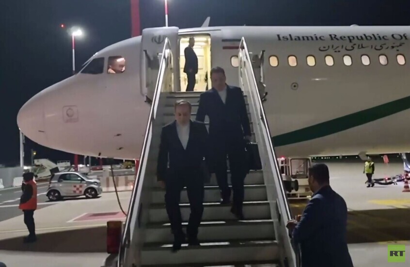 وزير الخارجية الإيراني يصل إلى روما