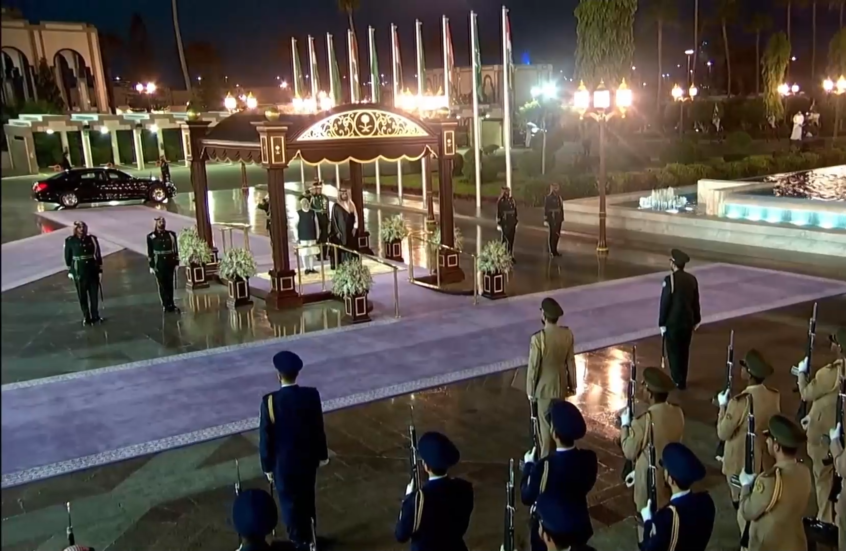 مشاهد من استقبال محمد بن سلمان لناريندرا مودي في جدة