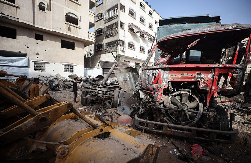 خلاف حاد في مجلس الوزراء الإسرائيلي حول توزيع المساعدات إلى غزة