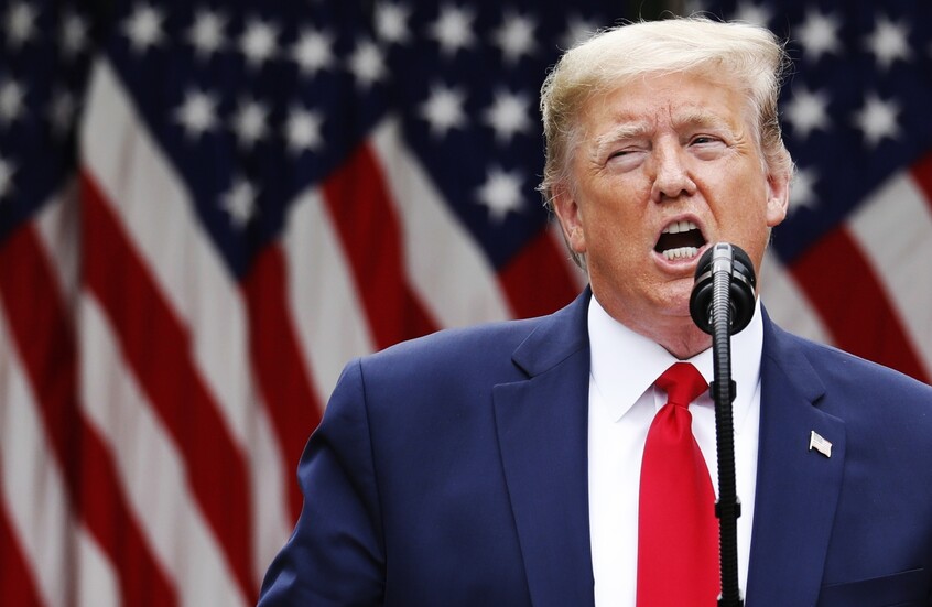 ترامب يؤكد عدم سعيه لتوسيع صلاحياته