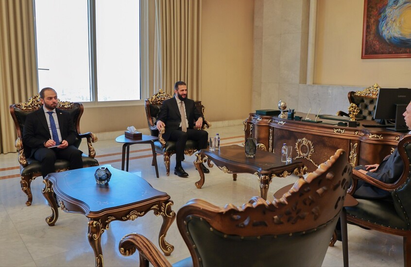 "سانا" تكشف ما دار في لقاء الشرع ورئيس جهاز المخابرات العراقي