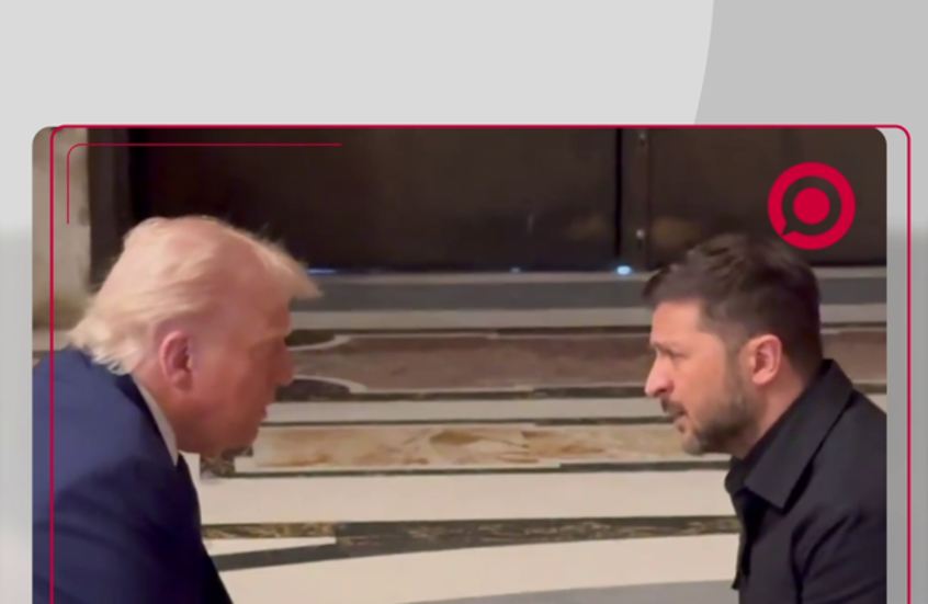 ترامب يقابل زيلينسكي خلال جنازة البابا فرنسيس