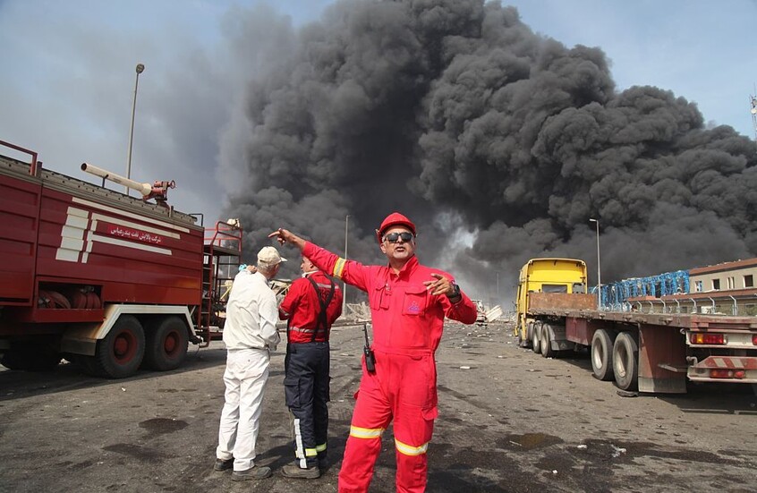 السعودية تعرب عن صادق تعازيها لإيران على خلفية انفجار ميناء بندر عباس