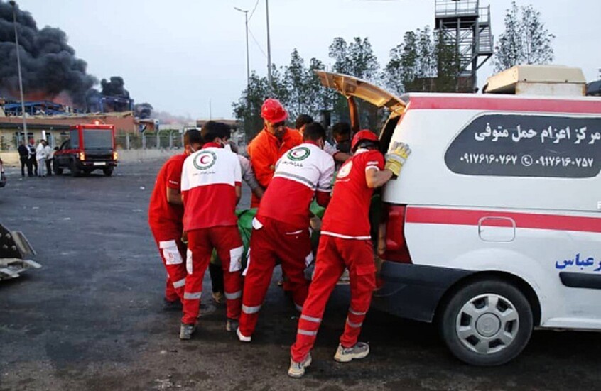 لوكاشينكو يعزي إيران في ضحايا انفجار ميناء "شهيد رجائي"