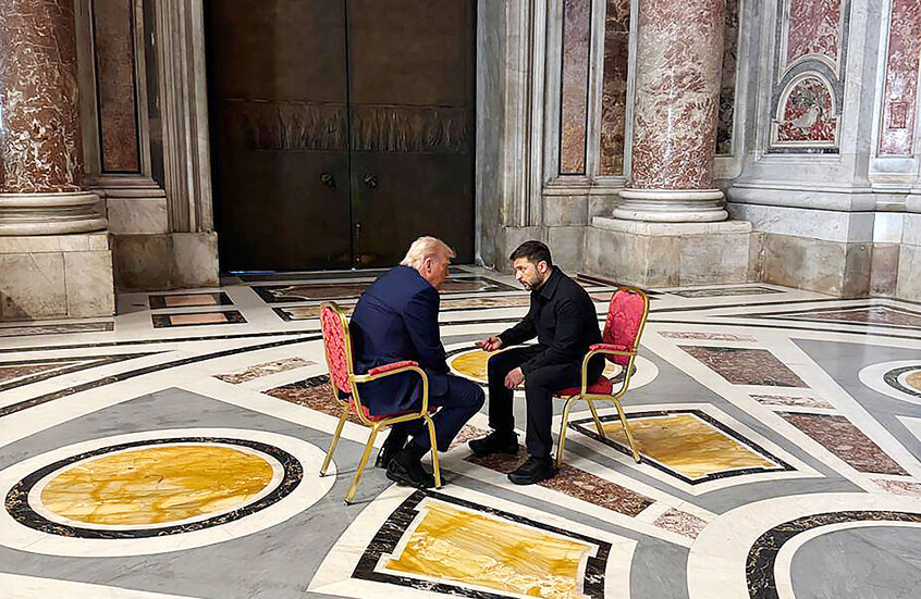 ترامب: زيلينسكي طلب مني أسلحة.. لكنه يطلب ذلك منذ ثلاث سنوات