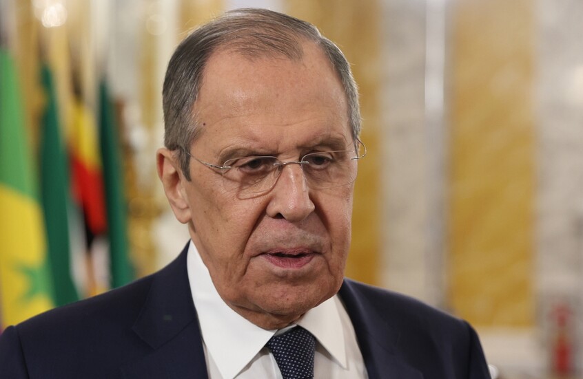 لافروف عن المفاوضات مع أوكرانيا: الكرة ليست في ملعب روسيا