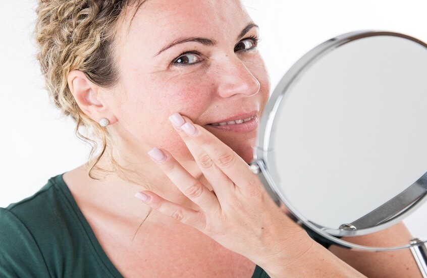 منتجات للحد من مرض الوردية الجلدي