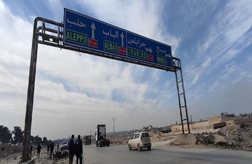 أرتال عسكرية سورية ضخمة تتجه نحو سد تشرين بعد بيان الرئاسة