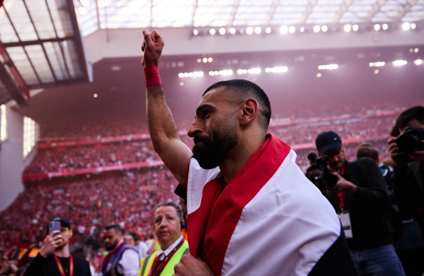 صلاح يوجه رسالة لجماهير ليفربول بعد التتويج بلقب الدوري الإنجليزي