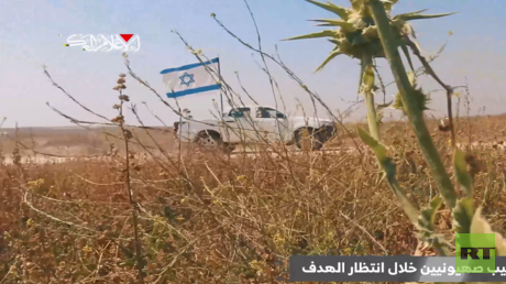 القسام تنشر فيديو لكمين نفذه عناصرها قرب السياج الفاصل شمال غزة (فيديو)