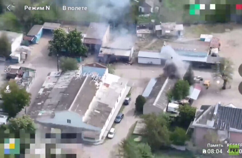 القوات الأوكرانية تستهدف سوقا في مدينة أليوشكي في خيرسون