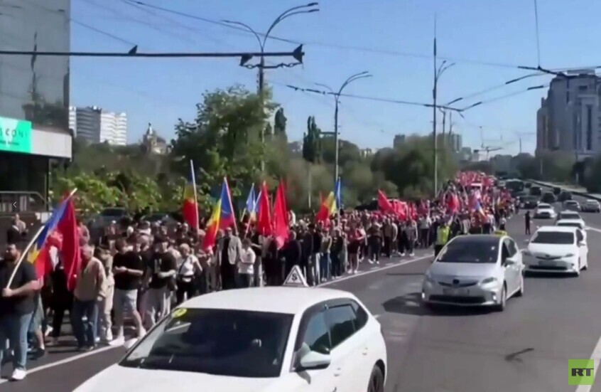 مولدوفا.. مسيرة للمعارضة ضد حكومة ساندو