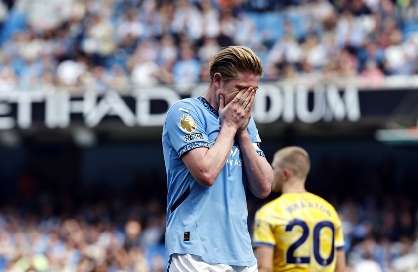 تحديد موعد جديد لمباراة دي بروين الأخيرة مع مانشستر سيتي في ملعب "الاتحاد"