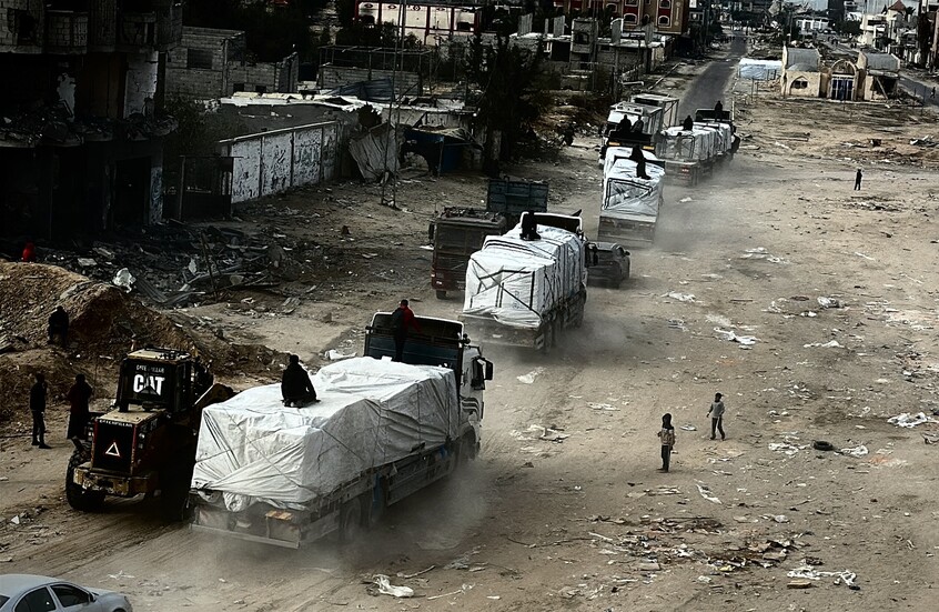 خطة إسرائيلية جديدة لتوزيع المساعدات الإنسانية بغزة