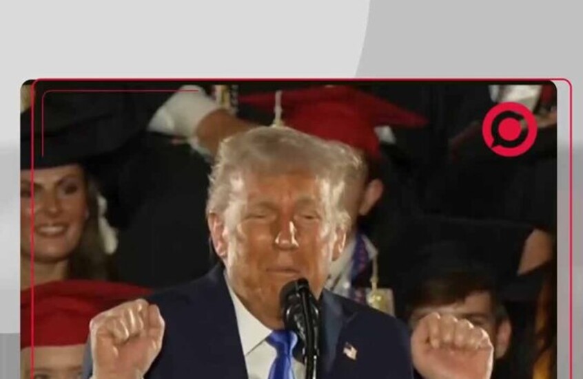 ترامب يقلد لاعبي رفع الأثقال المتحولين جنسيا خلال خطابه بألاباما