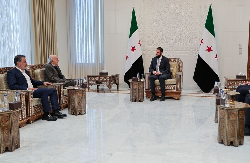 جنبلاط يشكر الشرع على اعتقال المسؤول عن اغتيال والده كمال جنبلاط