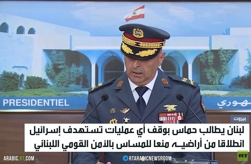 لبنان يطالب حماس بعدم المساس بأمنه القومي