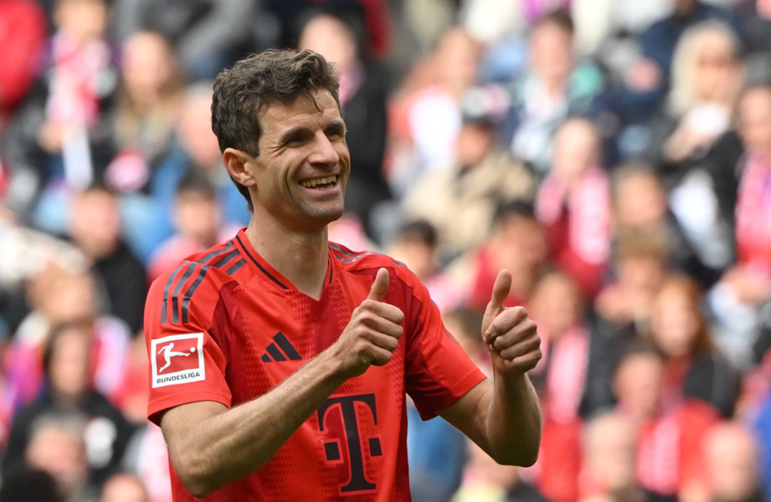 في مباراة لحسم لقب الدوري الألماني.. مولر يقود هجوم بايرن ميونخ أمام لايبزيغ