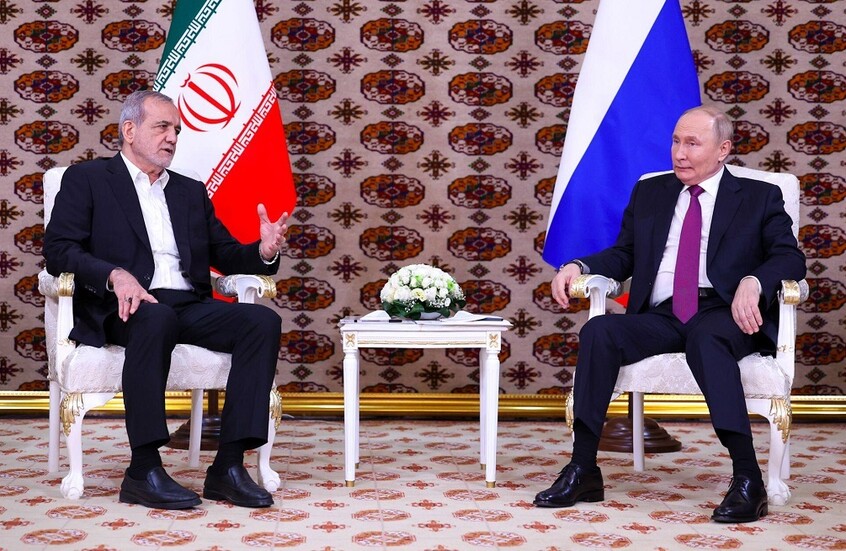 الكرملين: مكالمة هاتفية بين بوتين وبزشكيان