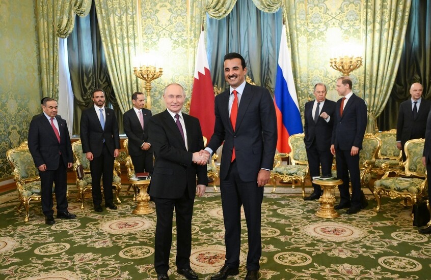 الخارجية القطرية تصف زيارة الأمير تميم إلى موسكو بـ"المهمة"