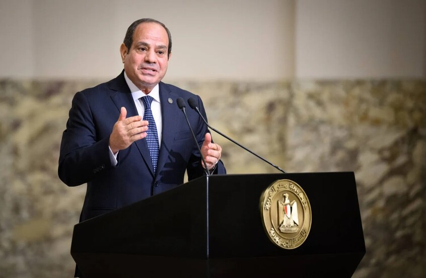السيسي: نحرص على ألا يتم تهجير أهل غزة