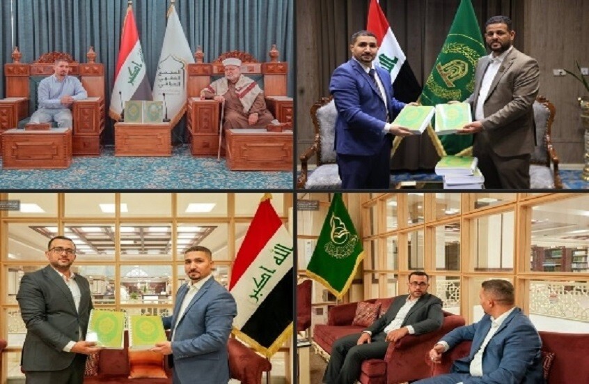 Rusya, ilk kez Irak'ın en büyük dini merkezlerine Braille alfabesiyle yazılmış Kur'an-ı Kerim bağışladı (fotoğraflar)