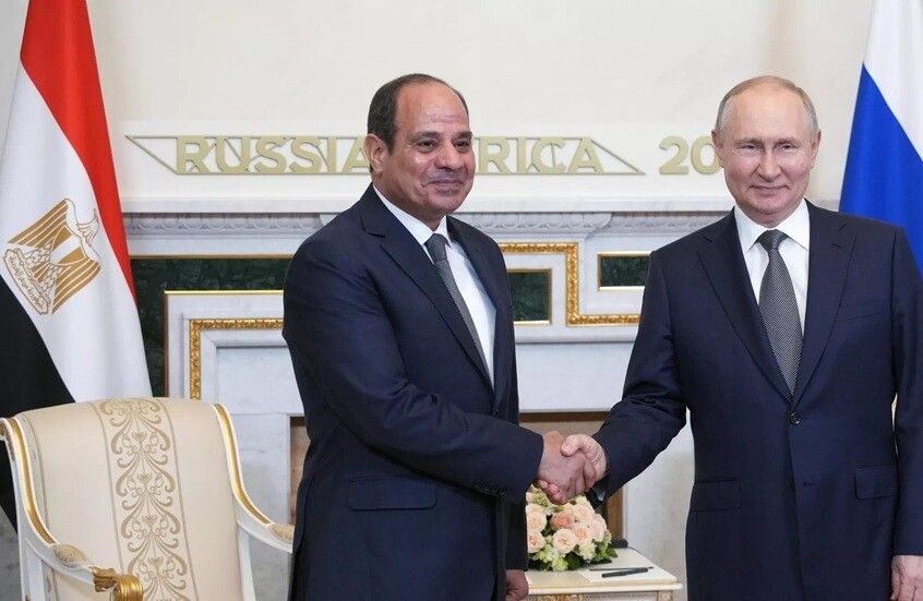 بوتين: مصر شريك رئيسي لروسيا في إفريقيا وعلاقاتنا تتطور بنجاح