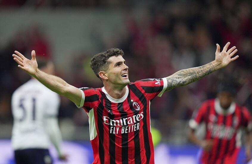 ميلان يتغلب على ضيفه بولونيا (فيديو)