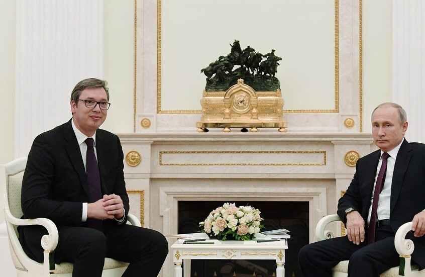 بوتين: غازبروم ستزيد حجم التوريد إلى صربيا بما يتجاوز الالتزامات التعاقدية