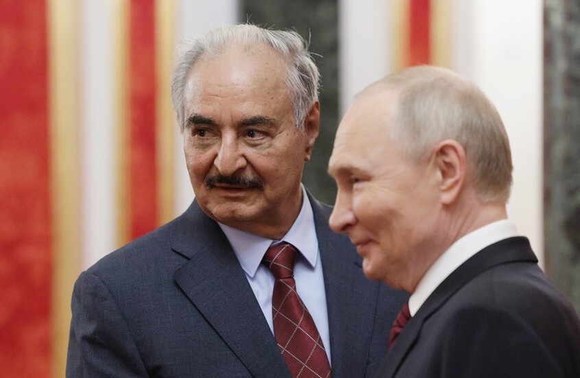 بوتين يعقد اجتماعا مع حفتر في الكرملين