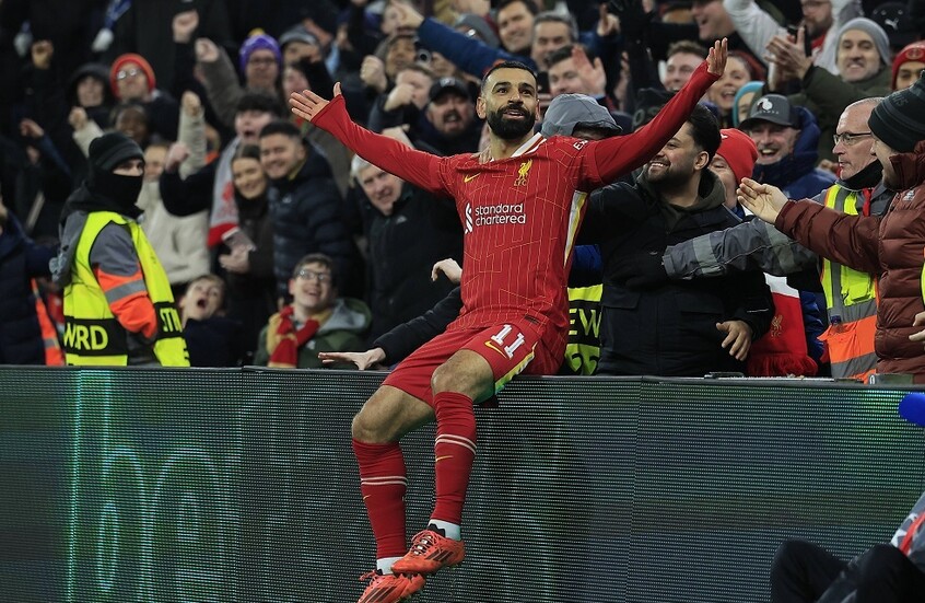 عدة أرقام قياسية متاحة لمحمد صلاح اليوم