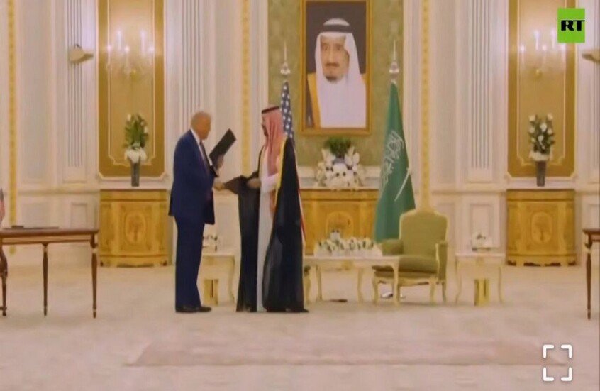 ترامب وبن سلمان يوقعان اتفاقية الشراكة الاستراتيجية بين البلدين (فيديو)