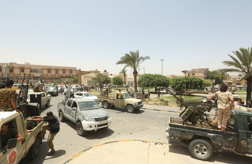 ليبيا.. وزارة الدفاع تعلن وقف إطلاق النار على محور الغيران جنزور